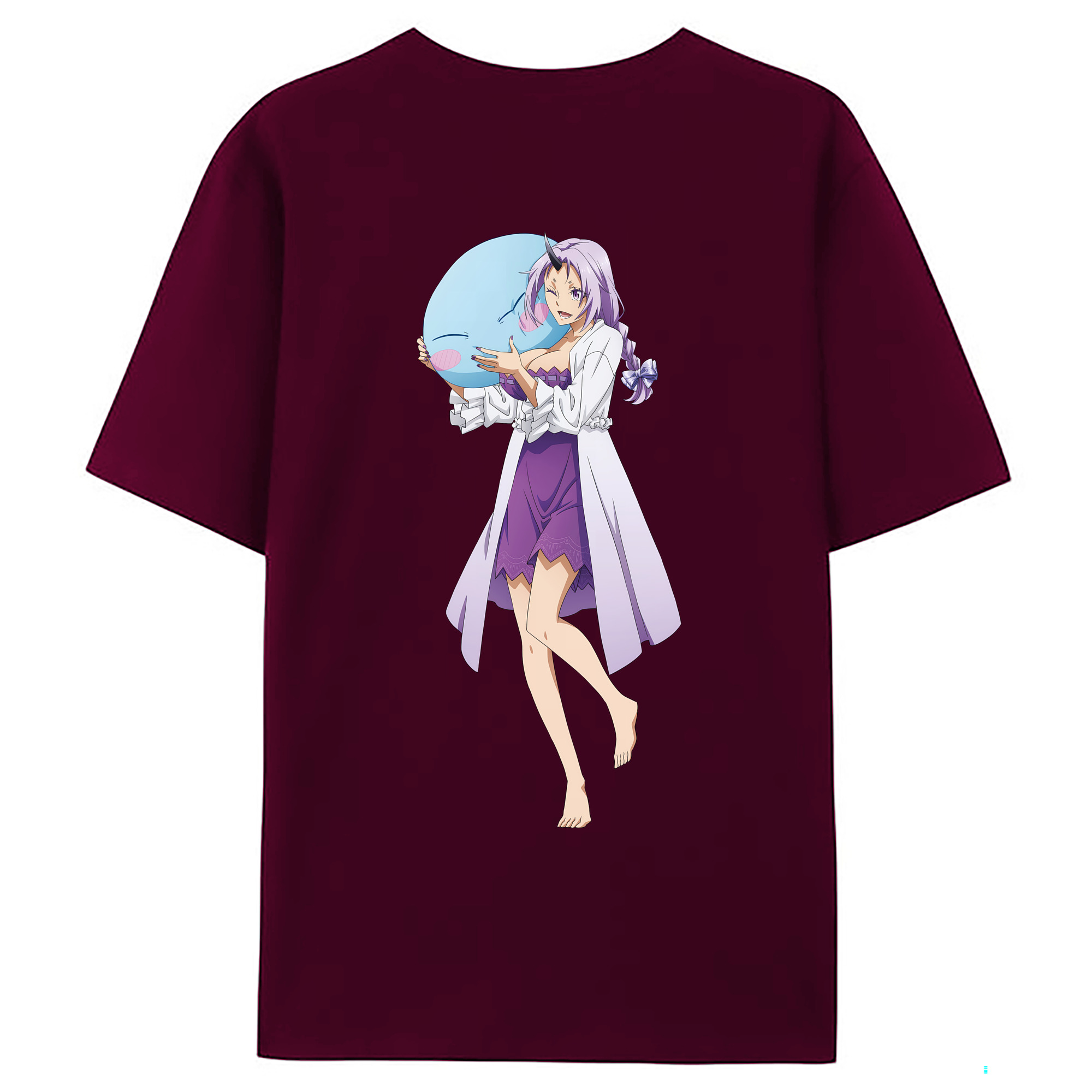 （画像用） 転スラ Regarding Reincarnated to Slime レディース半袖Tシャツ(バックプリント)